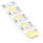 Kit Bloco de Anotações Maçã Tom Pastel 70x70mm 400 fls