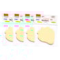 Kit Bloco de Anotações Morango Tom Pastel 70x70mm 400 folhas