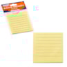 Kit Bloco de Anotações Pautado Amarelo 76x76mm 200 fls
