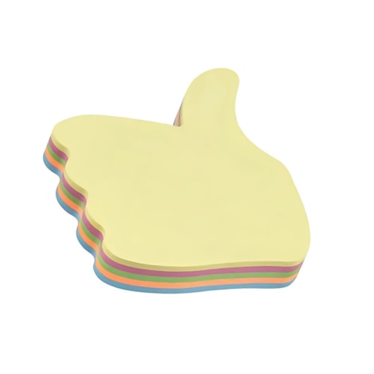 Kit Bloco de Anotações Positivo Tom Pastel 70x70mm 400 folhas