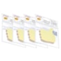 Kit Bloco de Anotações Positivo Tom Pastel 70x70mm 400 folhas