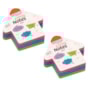 Kit Bloco de Anotações Seta Colori Smart Notes 70x70mm 400 fls