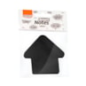 Kit Bloco de Anotações Seta Preta 70x70mm 200 folhas