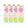 Kit Bloco de Anotações Tokens Frutas 70x70mm 300 folhas