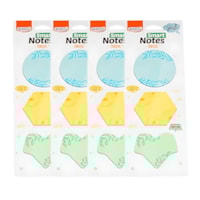 Kit Bloco de Anotações Tokens Geome Smart Notes 70x70mm 300 fls