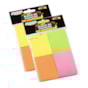 Kit Bloquinho de Anotações Colorido Neon 38x51mm 800fls