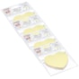 Kit Bloquinho de Anotações Coração Tom Pastel 70x70mm 400fls