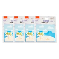 Kit Bloquinho de Anotações Smart Notes Praia 3 Layers 240fls