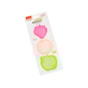 Kit Bloquinho de Anotações Tokens Frutas 70x70mm 300fls