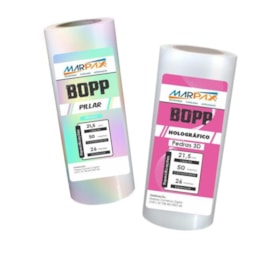 Kit Bopp Laminação Holografico + Pillar 21,5cmx50m Marpax