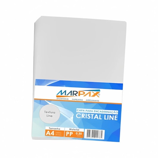 Kit Capa Offset A4 75g + Capa Couro e Cristal Line + Espiral