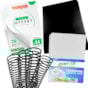 Kit Capa Offset A4 75g + Capa Couro e Cristal Line + Espiral
