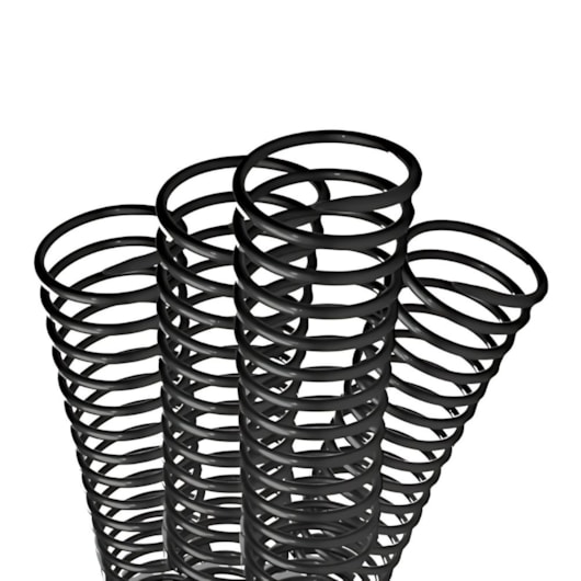 Kit Capa Offset A4 90g + Capa Couro e Cristal Line + Espiral