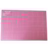 Kit Cartonagem Base de Corte Rosa + Régua + Espátula + Estilete