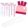 Kit Cartonagem Régua com proteção + Espátula + Gabarito T MDF