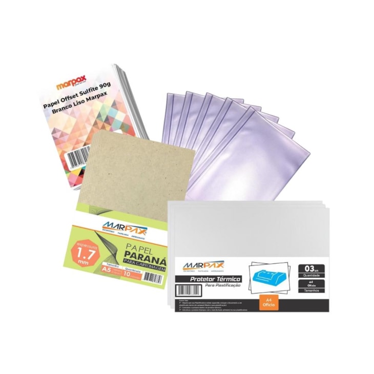 Kit Completo para Encadernação de Agendas e Insumos Marpax