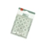 Kit de Disco Branco 2,5 cm para Caderno Brw