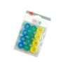 Kit de Disco Colorido 2,5 cm para Caderno Brw