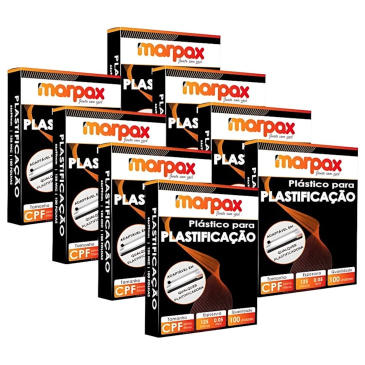 Kit de Plastificação Polaseal CPF 66x99x0,05mm com 800un