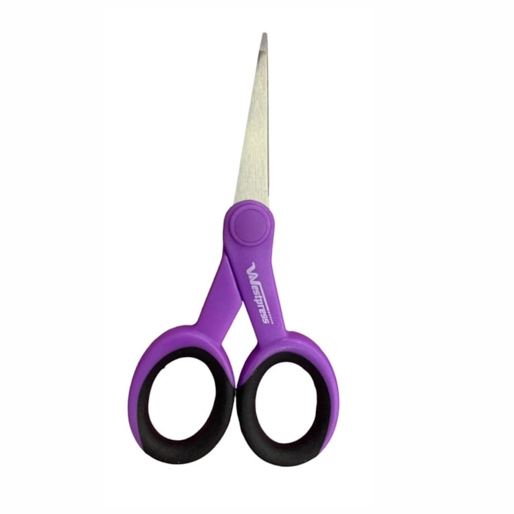 Kit de Tesouras Roxas para artesanato Com 04 Peças