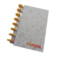 Kit Disco Inteligente Amarelo 31mm P/ Caderno Marpax 120un