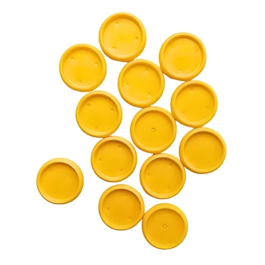 Kit Disco Inteligente Amarelo + Divisórias e Subcapas Amarelo