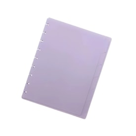 Kit Disco Inteligente Branco + Divisórias e Subcapas Lilás