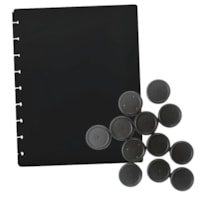 Kit Disco Inteligente Preto + Divisórias e Subcapas Preto