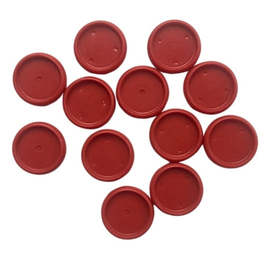 Kit Disco Inteligente Vermelho 31mm P/ Caderno Marpax 60un