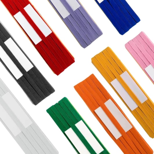 Kit Elástico Colombe N°12 + Ilhós N°54 Marpax 9 Cores