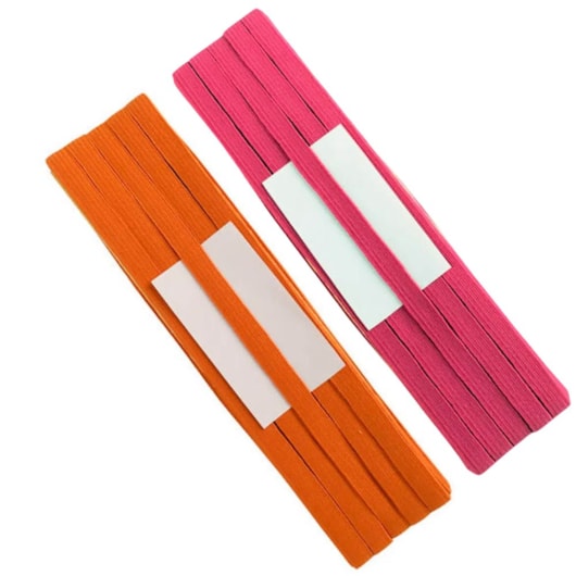 Kit Elástico São José Colombe Color N.12 10 cores 10mts #2