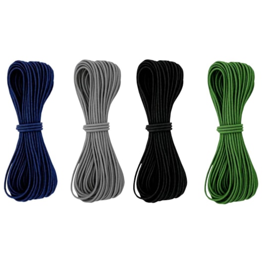 Kit Elástico São José Colombe Roliço N.15 - 10pcts com 10mts