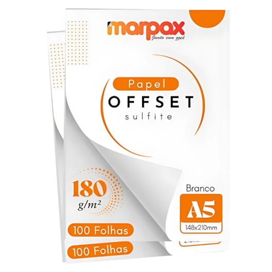 Kit encadernação 180g Offset A5 + Papel Paraná + Espiral Metal