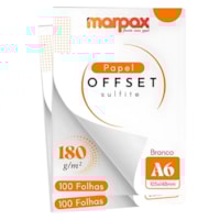 Kit encadernação 180g Offset A6 + Papel holler + wire-o