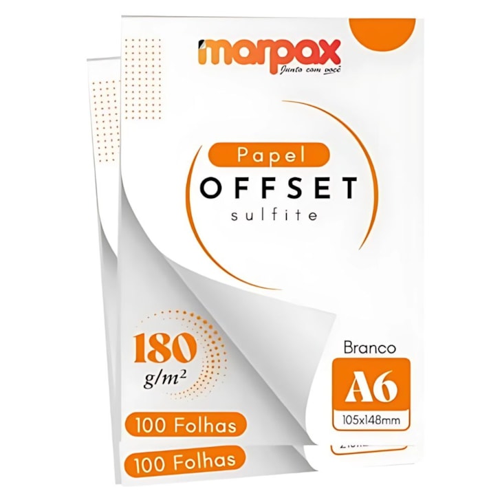 Kit encadernação 180g Offset A6 + Papel holler + wire-o