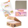 Kit encadernação 180g Offset A6 + Papel holler + wire-o