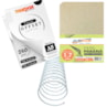 Kit encadernação 240g Offset A5 + Papel Paraná + Espiral Metal