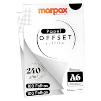 Kit encadernação 240g Offset A6 + Papel holler + wire-o