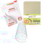 Kit encadernação 90g Offset A5 + Papel Paraná + Espiral Metal