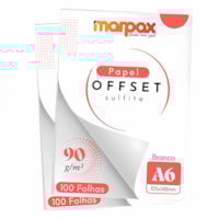 Kit Encadernação 90g Offset A6 Liso + Papel Holler + Wire-O