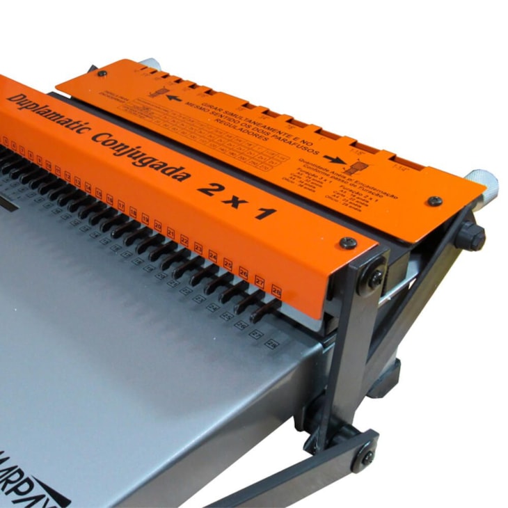 Kit Encadernação com wire-o passo 2x1 - Básico - 110v