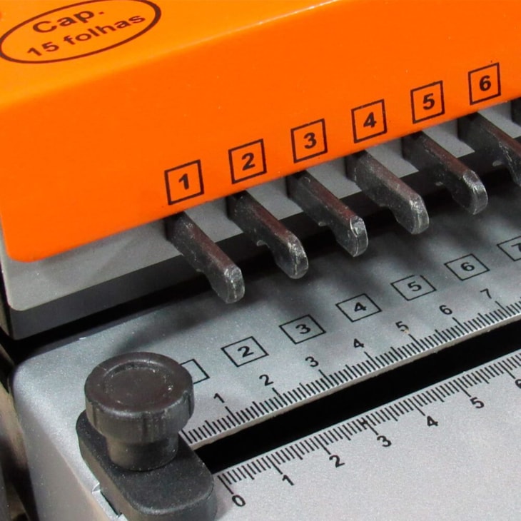 Kit Encadernação com wire-o passo 3x1 - Básico - 220v