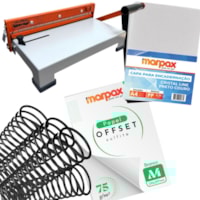 Kit Encadernação Iniciante Essencial Marpax Espiral A4-X