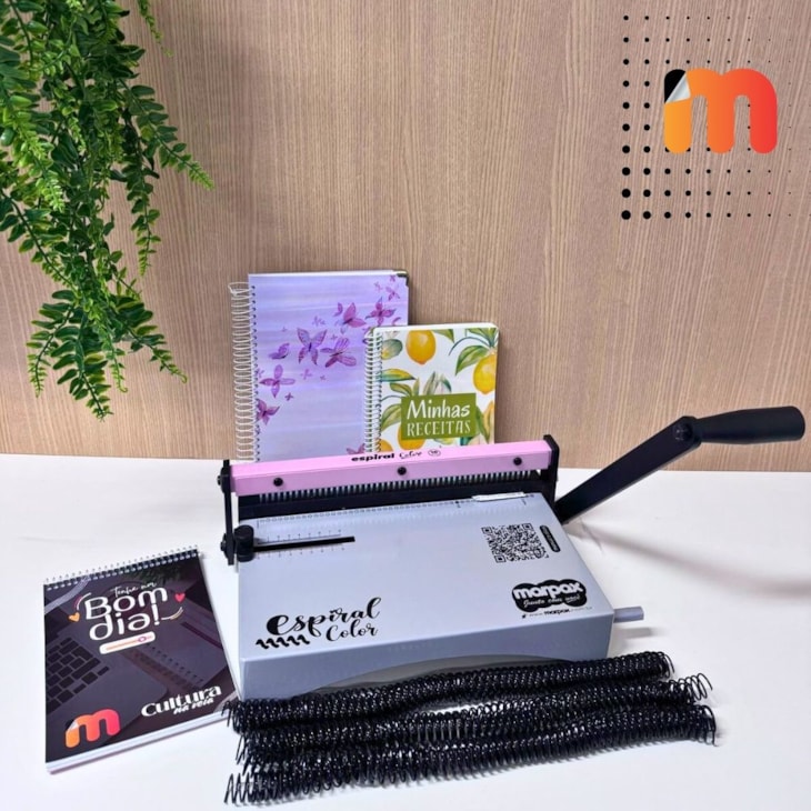 Kit Encadernação Iniciante Essencial Marpax Espiral Color