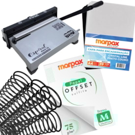 Kit Encadernação Iniciante Essencial Marpax Espiramatic