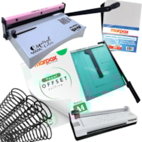 Kit Encadernação Iniciante Premium Marpax Espiral Color