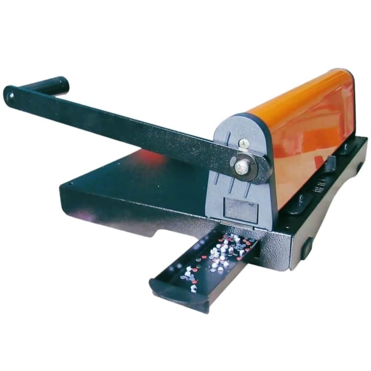 Kit Encadernação PMX-15 + Cartonagem e Espiral Metal Branco