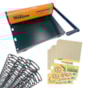 Kit Encadernação PMX-15 + Cartonagem e Espiral Metal Preto Marpax