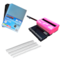 Kit Encadernadora de wire-o Soft 2x1 + 100 Capas A4 e Wire-o