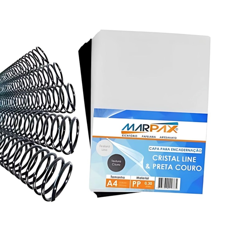 Kit Encadernadora Espiral Color Rosa + Guilhotina e Insumos